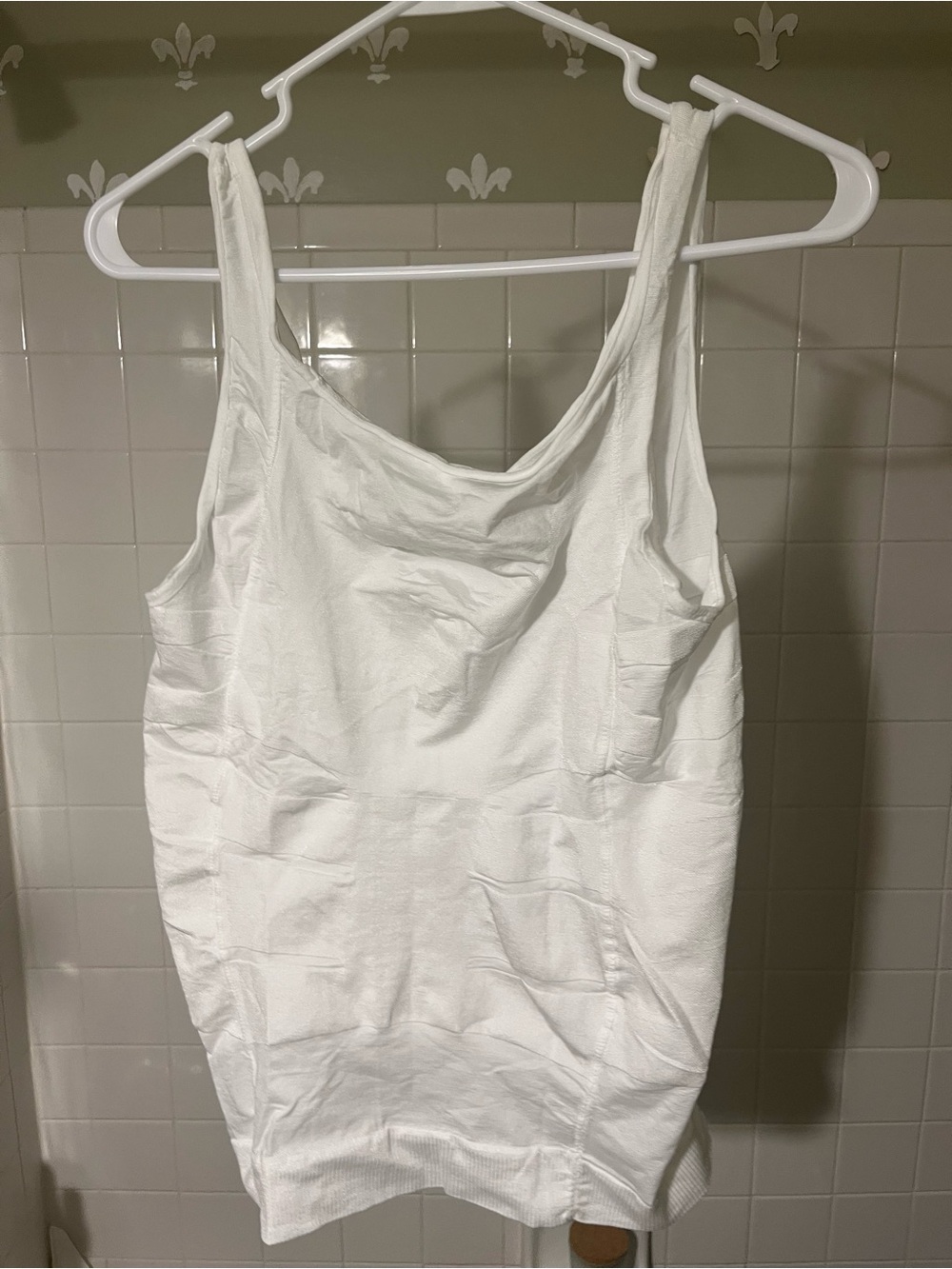 White Compression Women's Tank Top